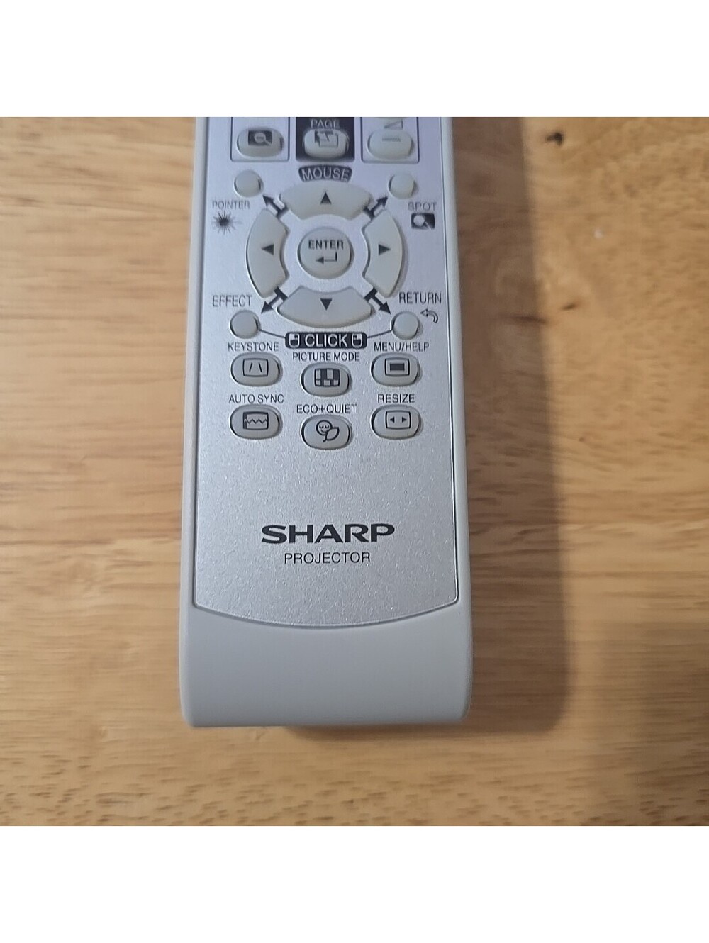 Sharp RRMCGA662WJSA Projector Remote Control - Tested, Works - Picture 3 of 5
